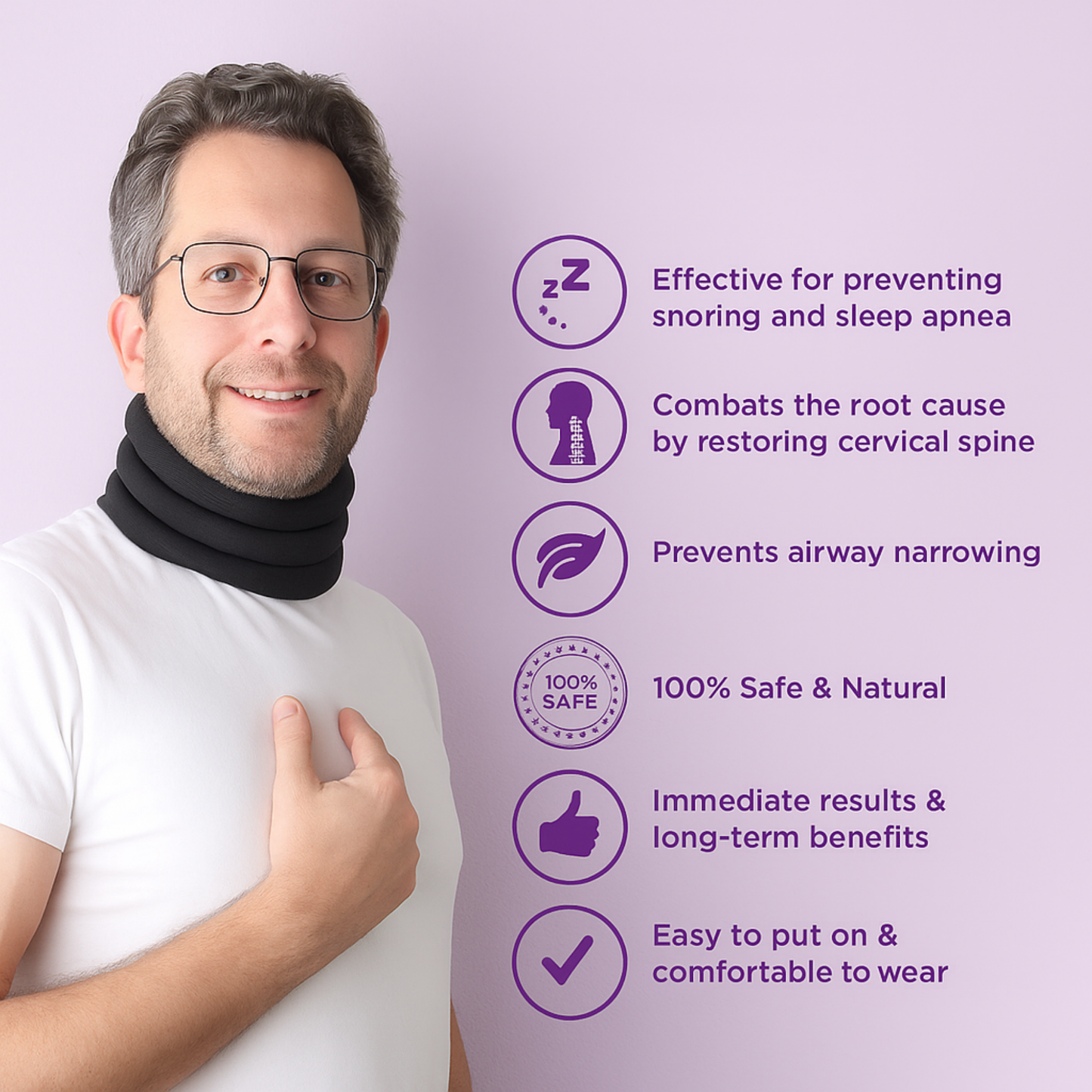 Twiia - Anti Snore Neck Support